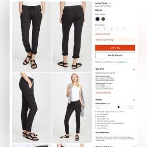 James Perse super soft twill pants